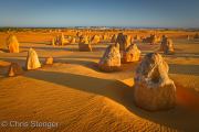 Sunrise over the Pinnacles desert, Western Australia