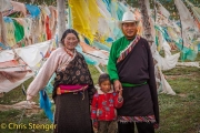Tibetaanse familie - Tibetan family