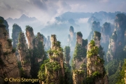 Zandsteen pilaren - Sandstone pinnacles