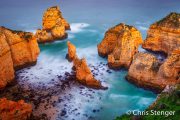 Steilkust Algarve - Rocky coast Algarve