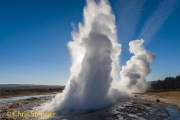 Eruption of the geyser Strokkur
