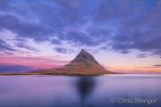 The famous mountain of Kirkjufell 