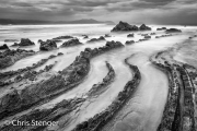 Kust bij Barrika, Spanje-Coast at Barrika, northern Spain