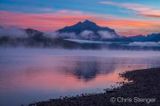 Sunrise over Lake McDonald, Glacier National Park Montana
