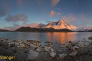 Landschap in Torres del Paine nationaal park-Landscape in Torres del Paine national park