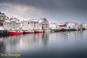 The fishermen's hamlet Henningvaer on the Lofoten in winter The fishermen's hamlet Henningvaer on the Lofoten in winter