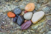 Pebbles at the west coast of the Isle of Arran