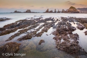 Playa de la Gueirua, Asturie Playa de la Gueirua, Asturie