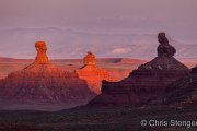 Sunset in Valley of the Gods, Arizona