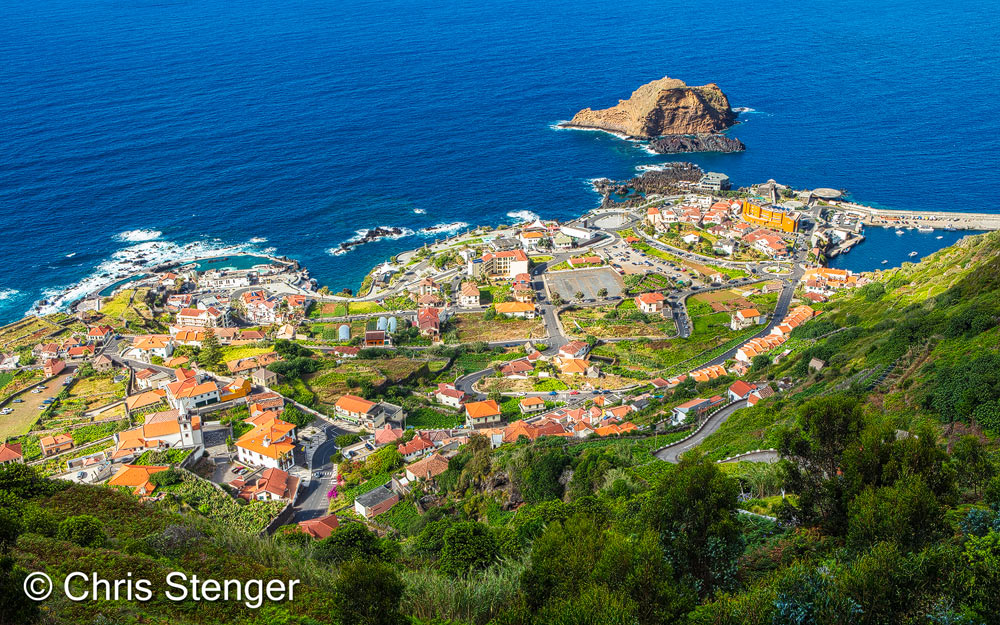 Porto Moniz is een plaatsje met een kleine 2000 inwoners in het uiterste noordwesten van Madeira