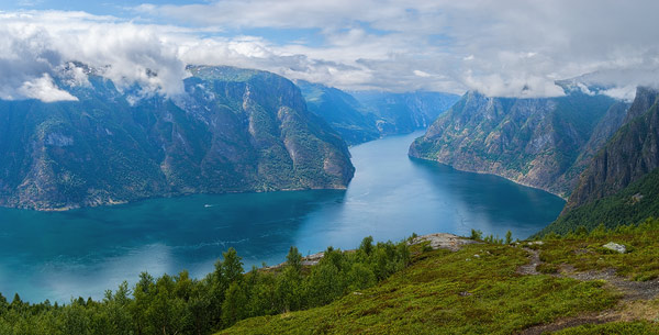 Noorwegen Aurlandsfjord